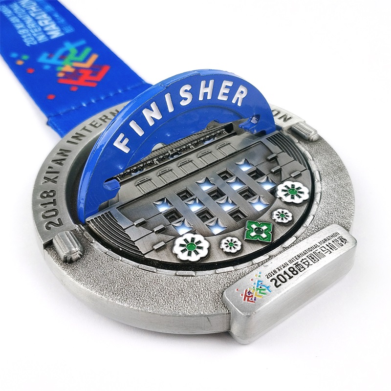 Design cool rimovibile mondiale marathon premi medaglie di medaglie medaglie metalliche