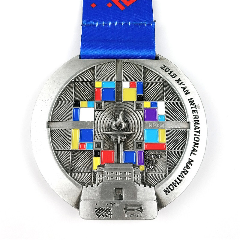 Marathon Medal Finishers 2018 Design cool rimovibile World Marathon Awards Medal