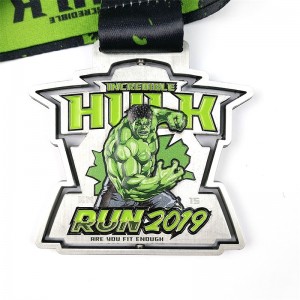 PRODUTTORE GAG Medaglia personalizzata Design Super Hero Awards Gold Medal